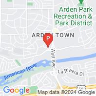 View Map of 3415 American River Drive,Sacramento,CA,95864